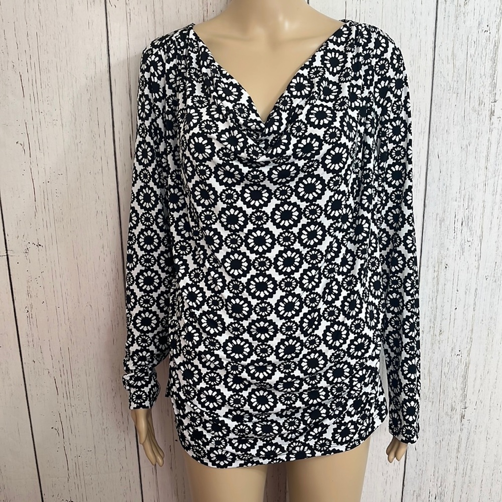 Lane Bryant Cowl Neck Blouse